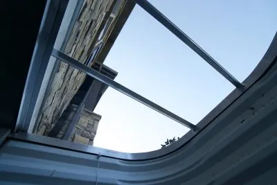 Plastic Window Well Cover from below